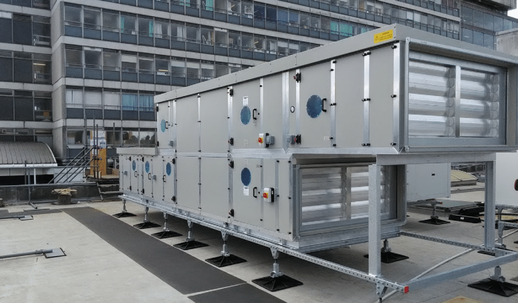 an outdoor industrial refrigerator | AHU & HVAC Refrigeration