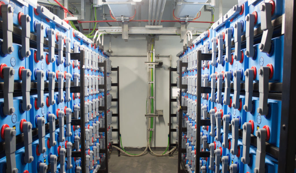 UPS - Uninterruptible Power Supply chamber where an Acoustic Container could help reduce the noise levels