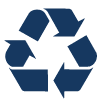 Acoustic Enclosure Waste Management and Recycling Icon